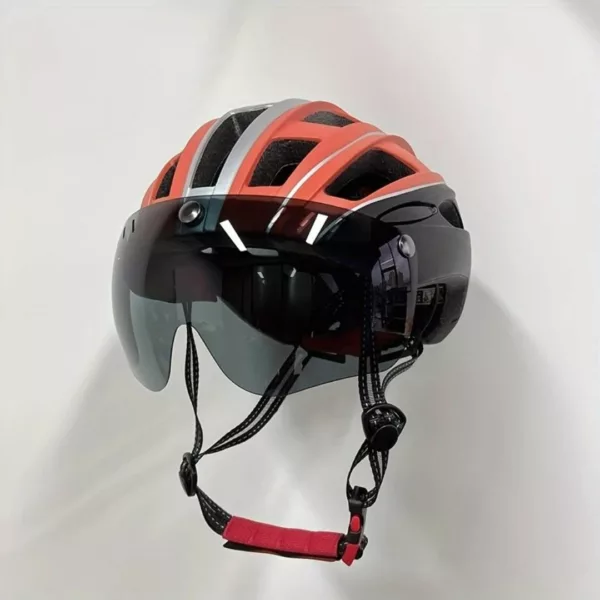 Casque vélo route visière amovible – Image 9