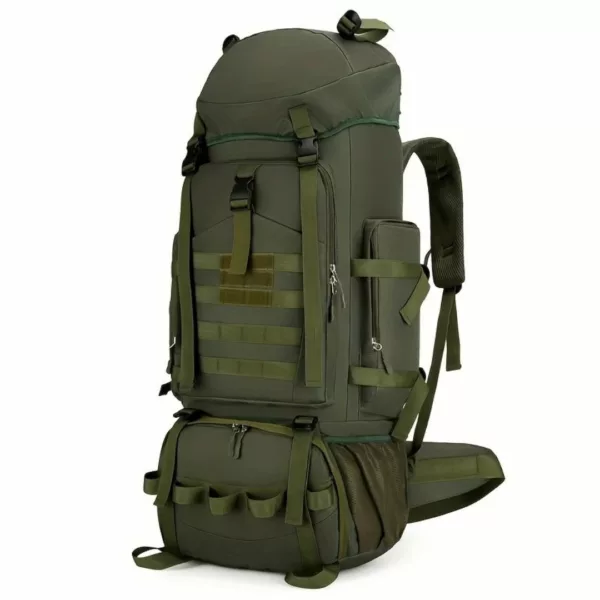 Sac à dos militaire 100L randonnée – Ultra résistant et imperméable pour treks longue durée – Image 2