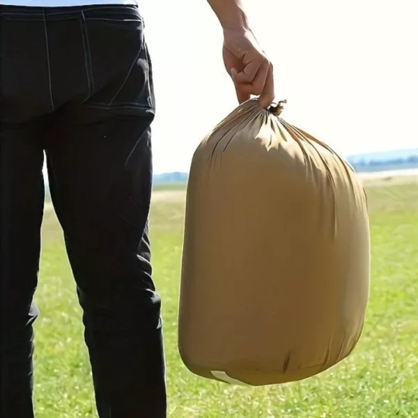 Sac de couchage thermique adulte hiver – Ultra chaud et imperméable pour nuits glaciales en extérieur – Image 9
