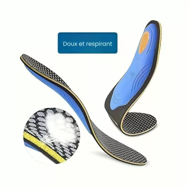 Semelles correction pronation arches tombées – Soulage les douleurs plantaires, stabilise la posture et corrige la voûte affaissée – Image 9