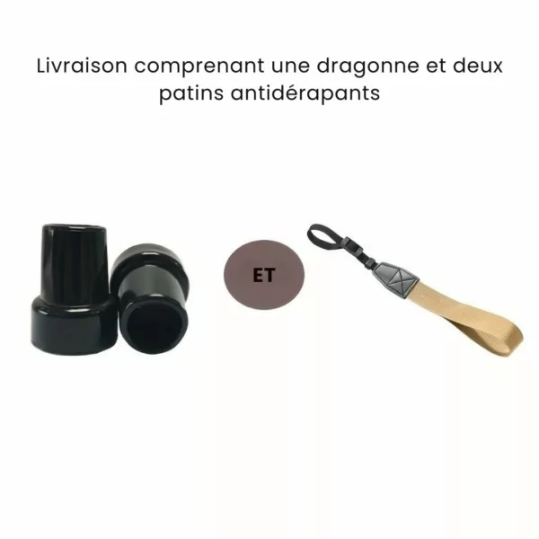 Canne minimaliste style européen – Élégance sobre et confort de marche au quotidien – Image 9