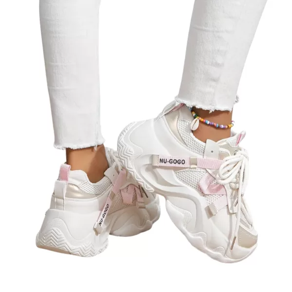 Chaussure Buffalo design sport rubans croisées – Image 9