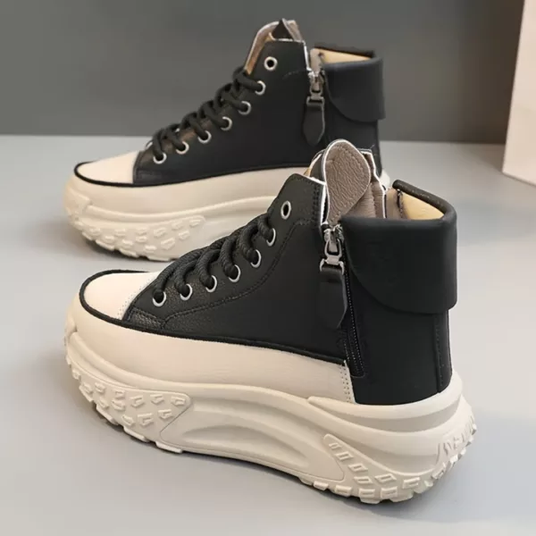 Chaussure Buffalo montante semelle épaisse – Image 4