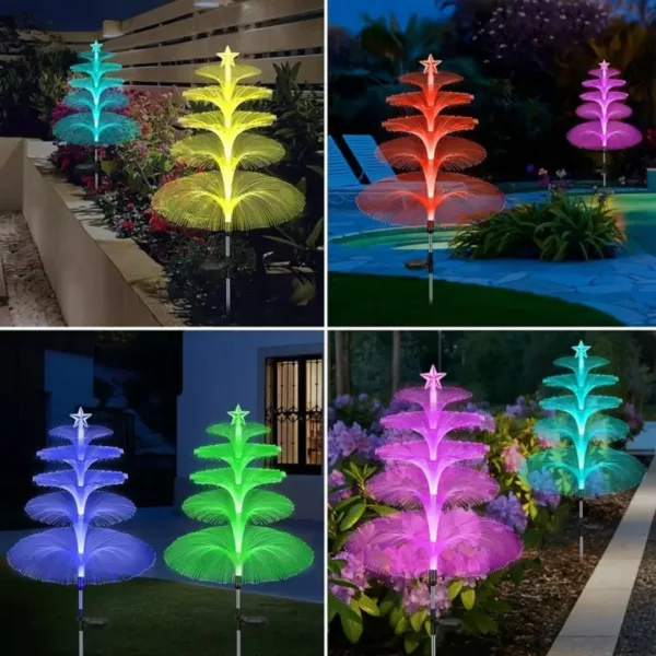 Lampe solaire jardin fibre optique – Image 4