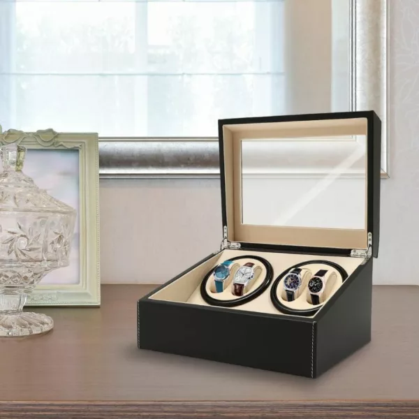 Remontoir luxe montre 4 emplacements – Image 4