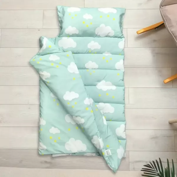 Sac de couchage enfant doux pliable – Confort ultra moelleux, facile à transporter pour les nuits paisibles partout – Image 3
