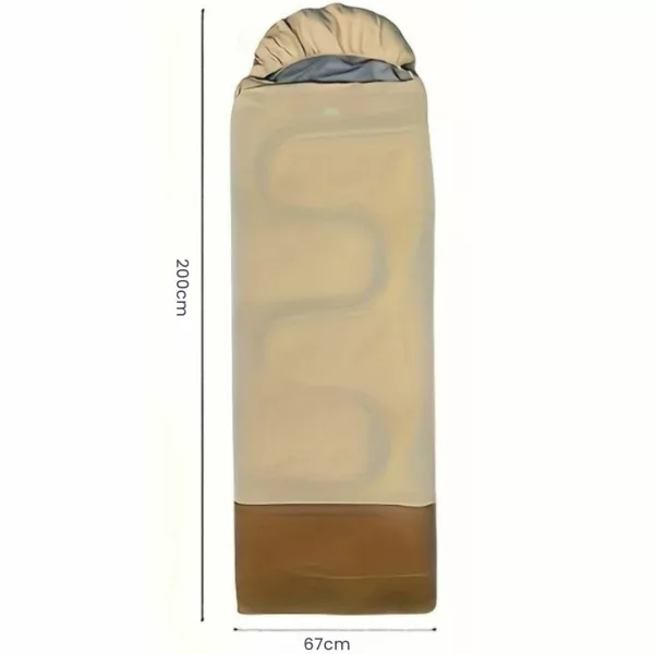 Sac de couchage thermique adulte hiver – Ultra chaud et imperméable pour nuits glaciales en extérieur – Image 3