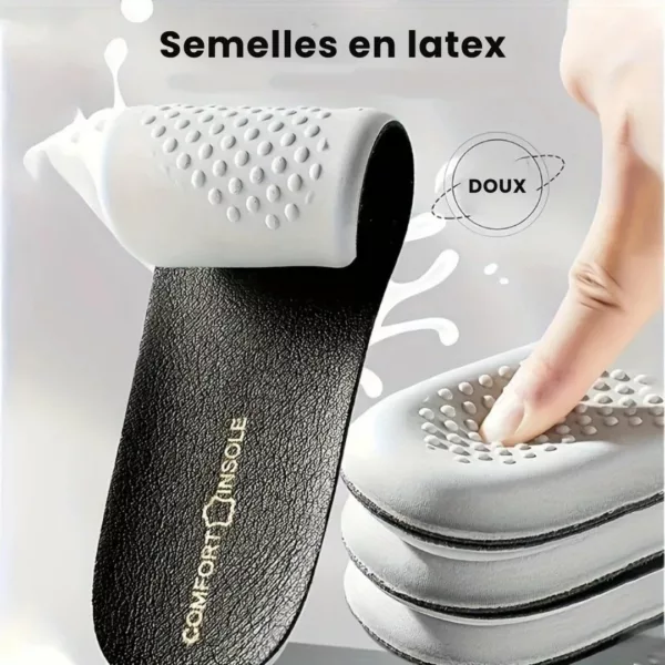 Semelle amortissante ultra souple confort – Soulage les douleurs plantaires et absorbe les chocs au quotidien – Image 4