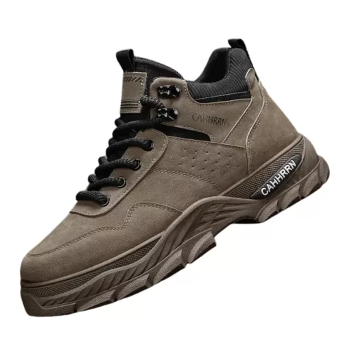 Baskets montantes moto homme robustes