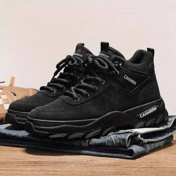 Baskets montantes moto homme robustes – Image 2