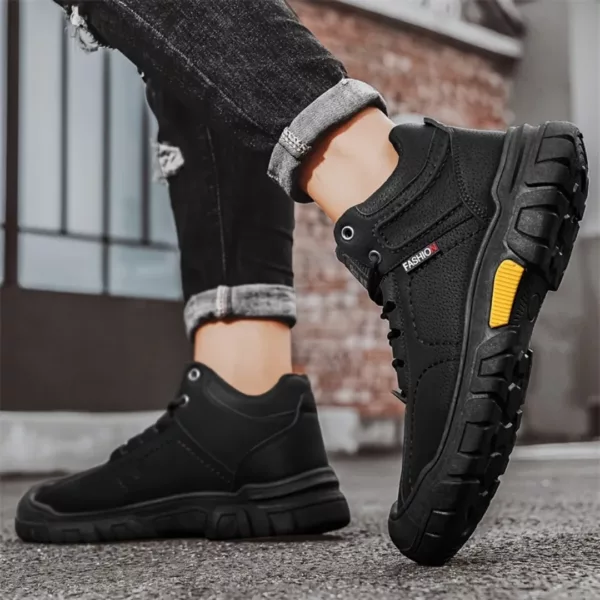 Baskets moto homme confort rétro – Image 6