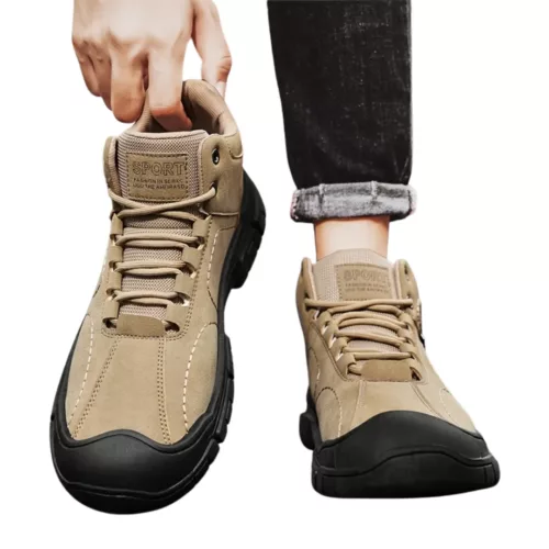 Baskets moto homme confort rétro