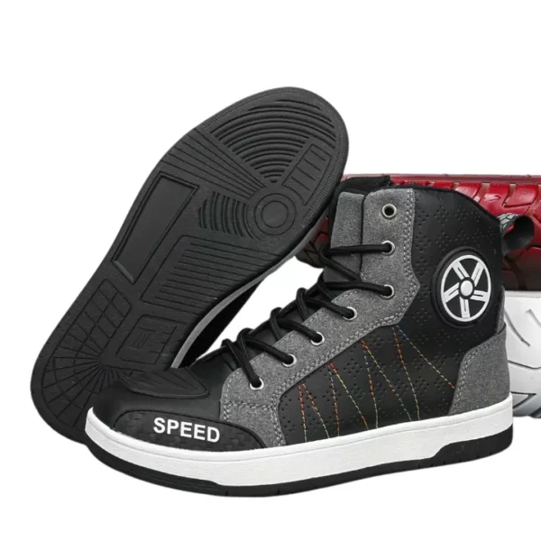 Baskets moto homme hautes urbaines – Image 8