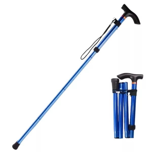 Bâton de marche pliable extérieur – Sécurité et confort pour vos randonnées et balades au quotidien – Image 14