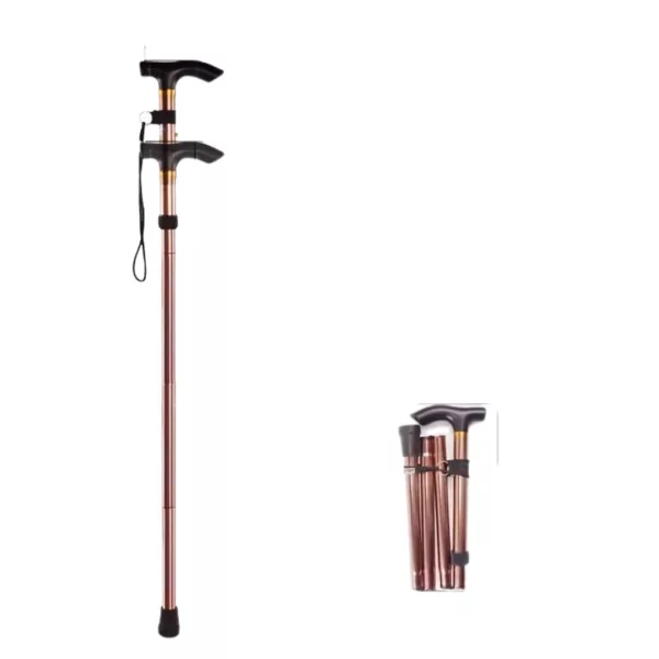 Bâton de marche pliable extérieur – Sécurité et confort pour vos randonnées et balades au quotidien – Image 10
