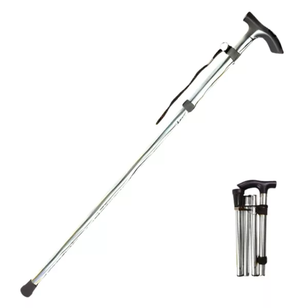 Bâton de marche pliable extérieur – Sécurité et confort pour vos randonnées et balades au quotidien – Image 11