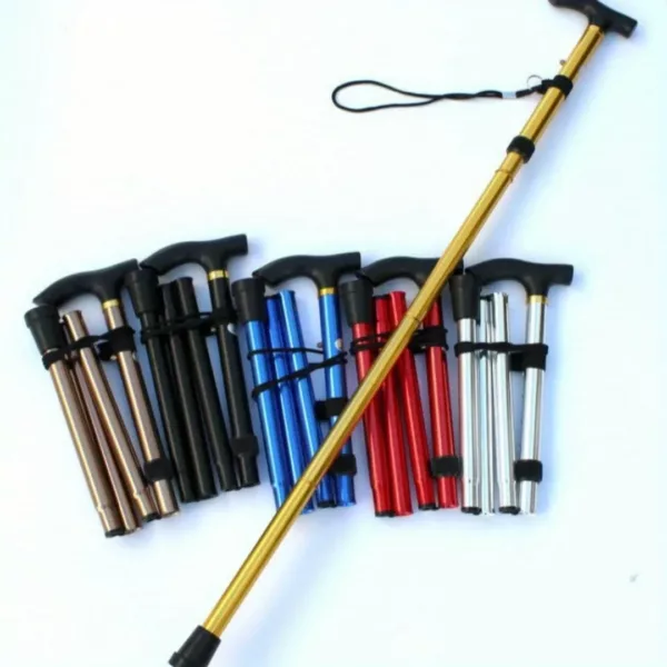 Bâton de marche pliable extérieur – Sécurité et confort pour vos randonnées et balades au quotidien – Image 4