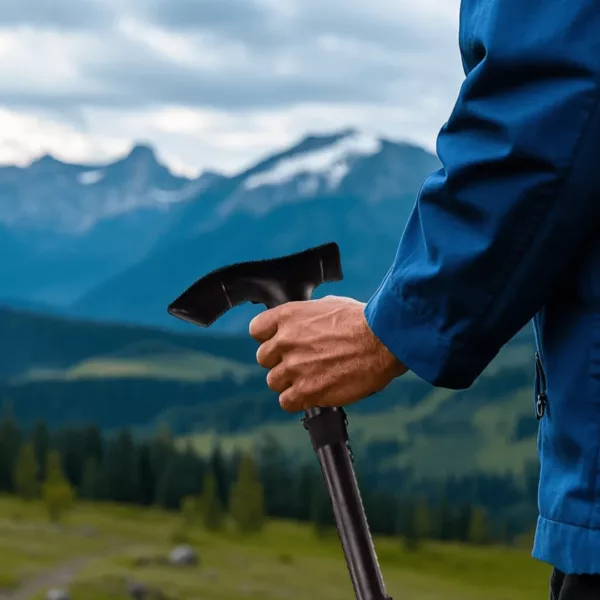 Bâton de marche pliable extérieur – Sécurité et confort pour vos randonnées et balades au quotidien – Image 6