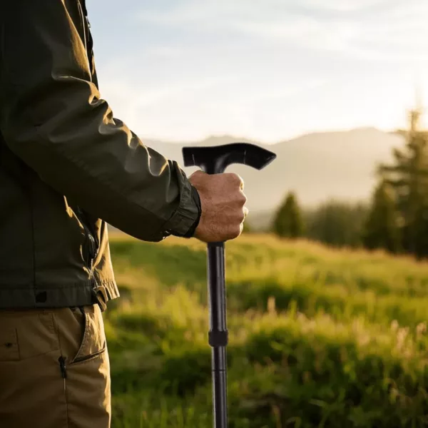 Bâton de marche pliable extérieur – Sécurité et confort pour vos randonnées et balades au quotidien – Image 8