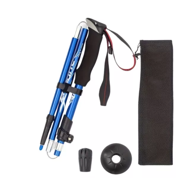 Bâton de randonnée pliable léger