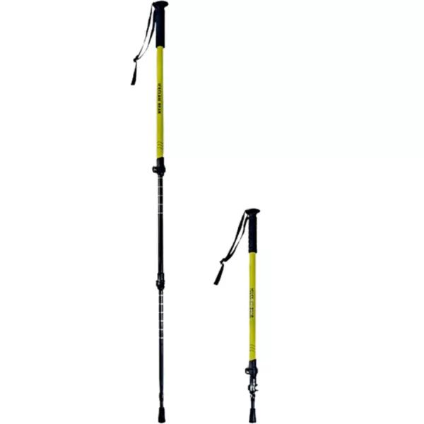Bâton de trekking télescopique réglable – Randonnée confort sur tous terrains – Ultra résistant et léger