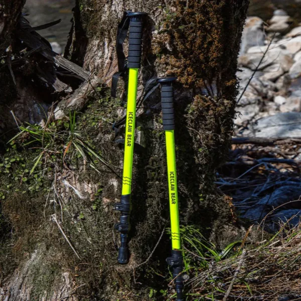 Bâton de trekking télescopique réglable – Randonnée confort sur tous terrains – Ultra résistant et léger – Image 2