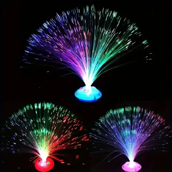 Lampe veilleuse fibre optique RVB – Image 2