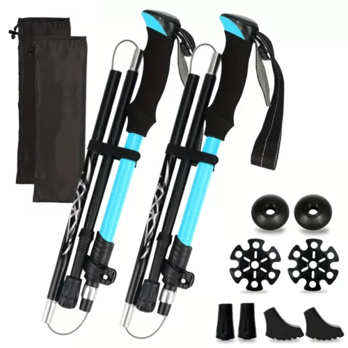 Bâtons de randonnée pliables trekking