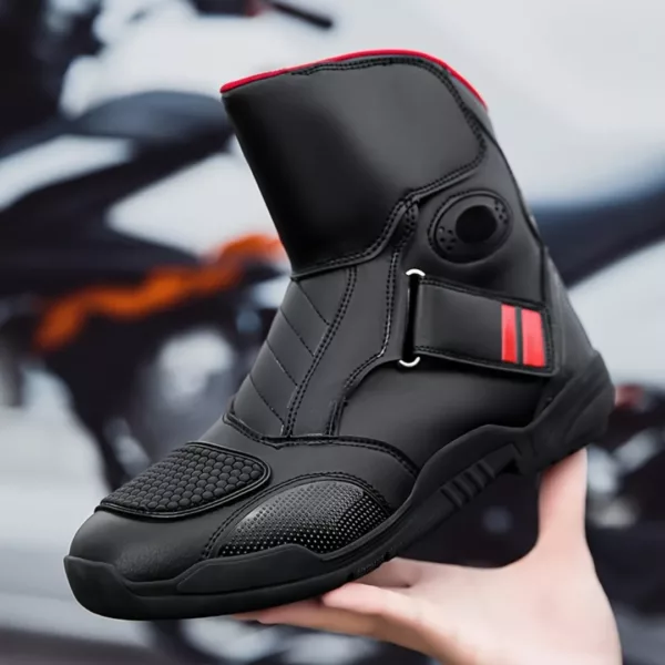 Bottes moto homme courtes renforcées – Image 6