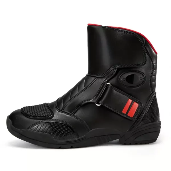 Bottes moto homme courtes renforcées