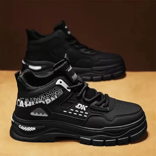 Bottes moto homme style britannique – Image 2
