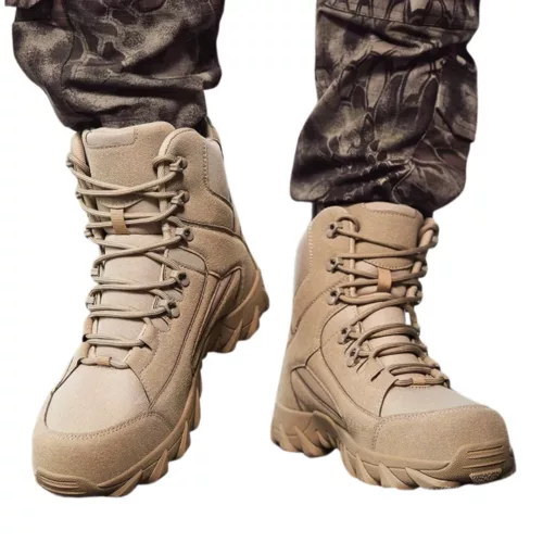 Bottes moto homme tactiques respirantes