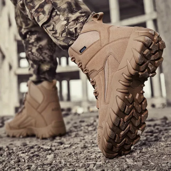 Bottes moto homme tactiques respirantes – Image 5