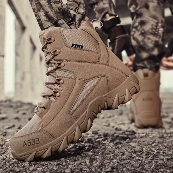 Bottes moto homme tactiques respirantes – Image 9