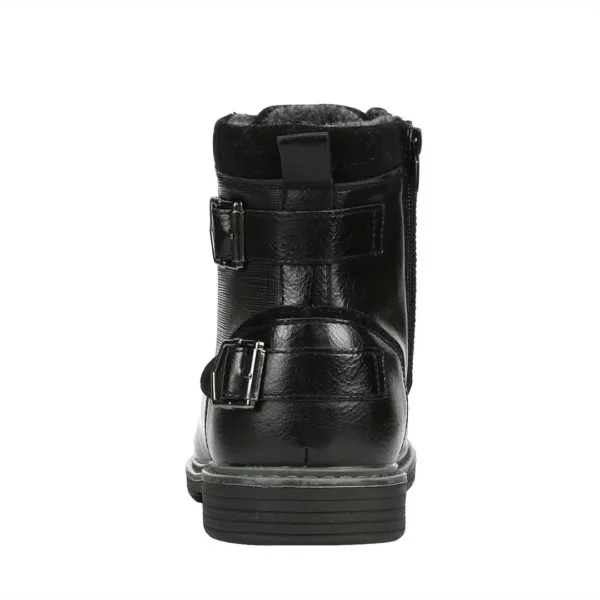 Bottes moto homme vintage zip boucles – Image 9