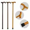 Canne de marche artisanale bois clair – Élégance et confort pour une marche sécurisée au quotidien