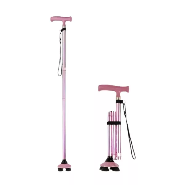 Canne de marche pliable 360° – Ultra légère et stable pour marcher en toute sécurité partout – Image 6