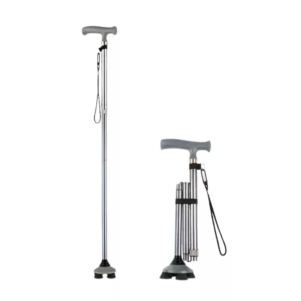 Canne de marche pliable 360° – Ultra légère et stable pour marcher en toute sécurité partout – Image 8