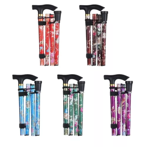 Canne de marche pliable compacte