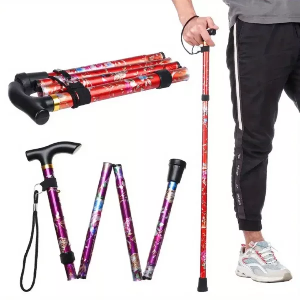 Canne de marche pliable compacte – Image 2