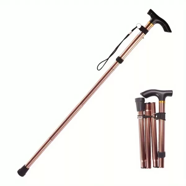 Canne de marche télescopique pliable – Ultra légère et robuste pour une mobilité sécurisée au quotidien – Image 10