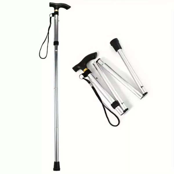 Canne de marche télescopique pliable – Ultra légère et robuste pour une mobilité sécurisée au quotidien – Image 13
