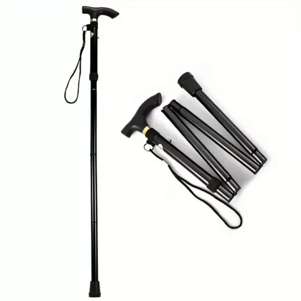 Canne de marche télescopique pliable – Ultra légère et robuste pour une mobilité sécurisée au quotidien – Image 14