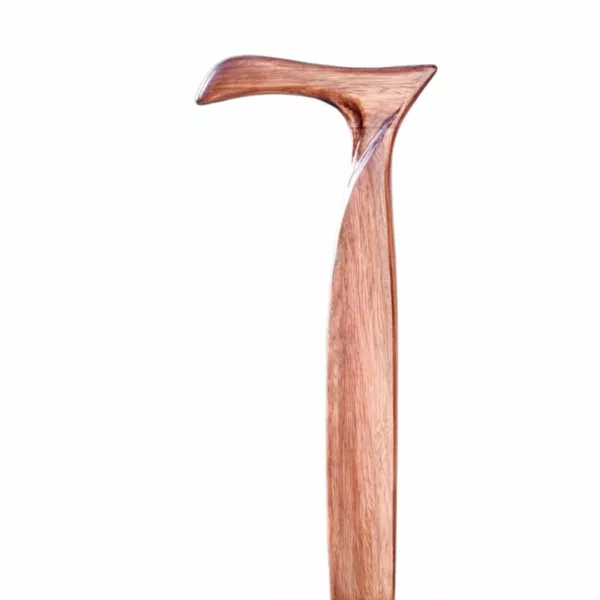Canne de randonnée bois massif – Élégante et robuste pour marche en montagne ou sentier forestier – Image 2