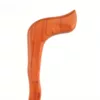 Canne ondulée bois sculpté artisanale – Élégance rustique et soutien raffiné pour une marche stylée