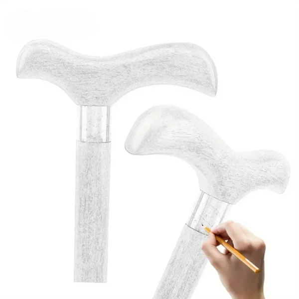 Canne pliable bois osythère rouge – Élégance vintage et soutien sécurisé au quotidien – Image 10