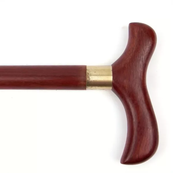 Canne pliable bois osythère rouge – Élégance vintage et soutien sécurisé au quotidien – Image 9