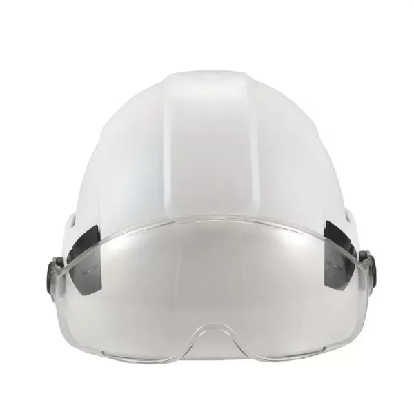 Casque sécurité cycliste lunettes intégrées – Image 2