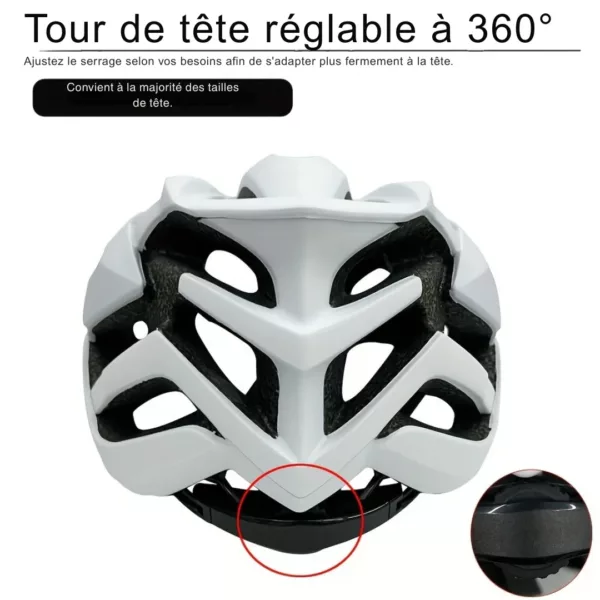 Casque vélo boucle magnétique route – Image 4