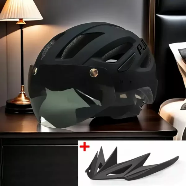 Casque vélo multi-usages visière détachable – Image 5